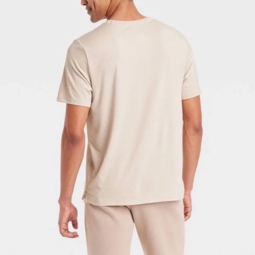 Men’s All In Motion Active Short Sleeve Performance T Shirt Sand XXL NEW!